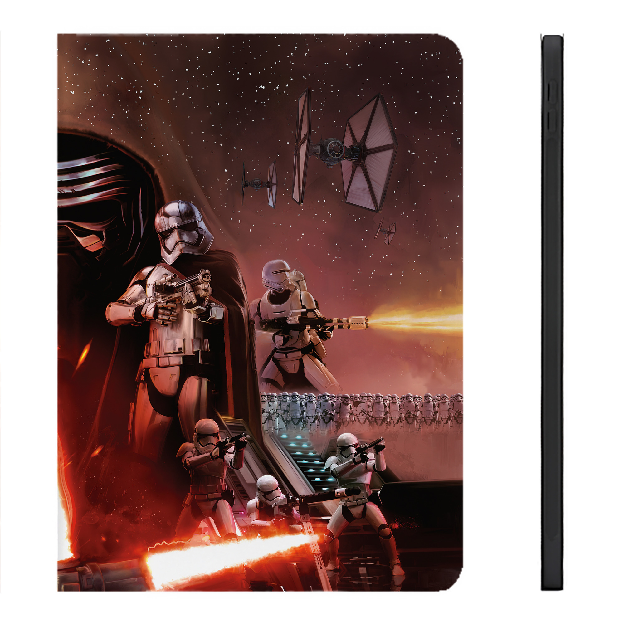 （画像用） スター・ウォーズ Star Wars IPadケース ペンホルダー付き ブックスタイルデザイン